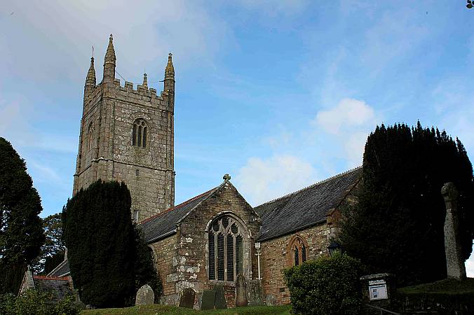 Cardinham Church Cornwall St. Meubred